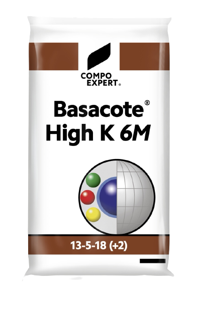Basacote High K 6M 13-5-18 + 2 MgO