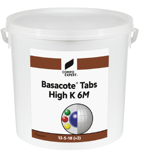 Basacote Tabs Hight K 6M 13.5.18 + 2 MgO