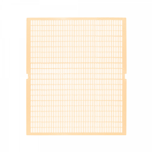 Grille à reine en plastique Dadant 10 cadres