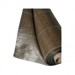 Toile hors sol marron
