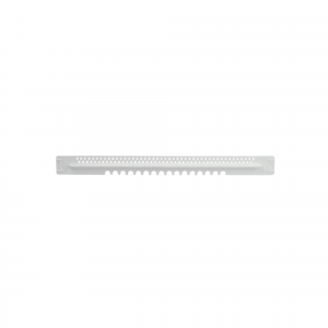 Portes d'entrée réversibles en plastique - Blanche - passage 8.5 mm
